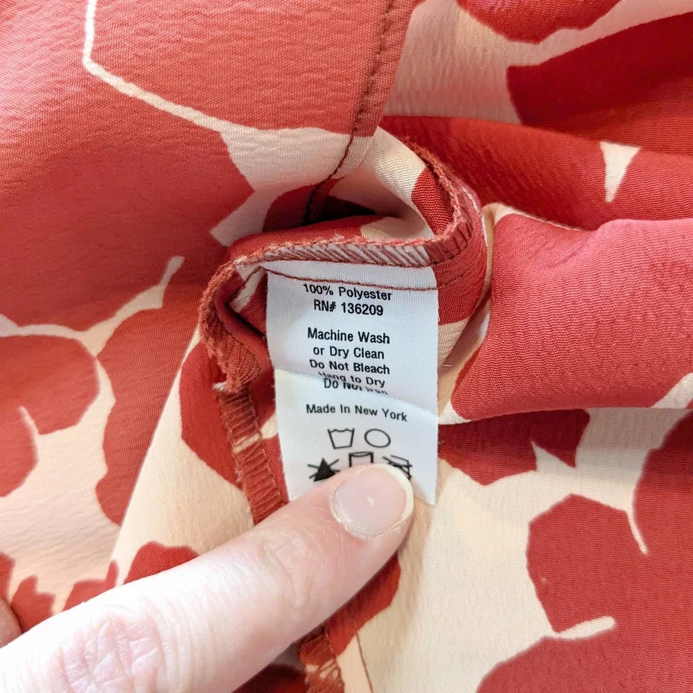 HATCH slouch dress, floral, petite - Picture 5 of 6